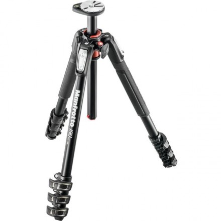 Штатив Manfrotto 190 Aluminum Tripod w/o Head Black (MT190XPRO4)